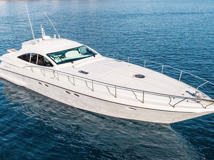 Photo #1 - Pershing 54 Open (La Koupeti) in Ornos bay - 61673