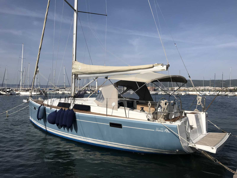 Photo #1 - Hanse 385 (Alkyoni) in Marina - 23535
