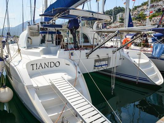 Photo #1 - Lagoon 380 (Tiando) in Ece Marina - 23301