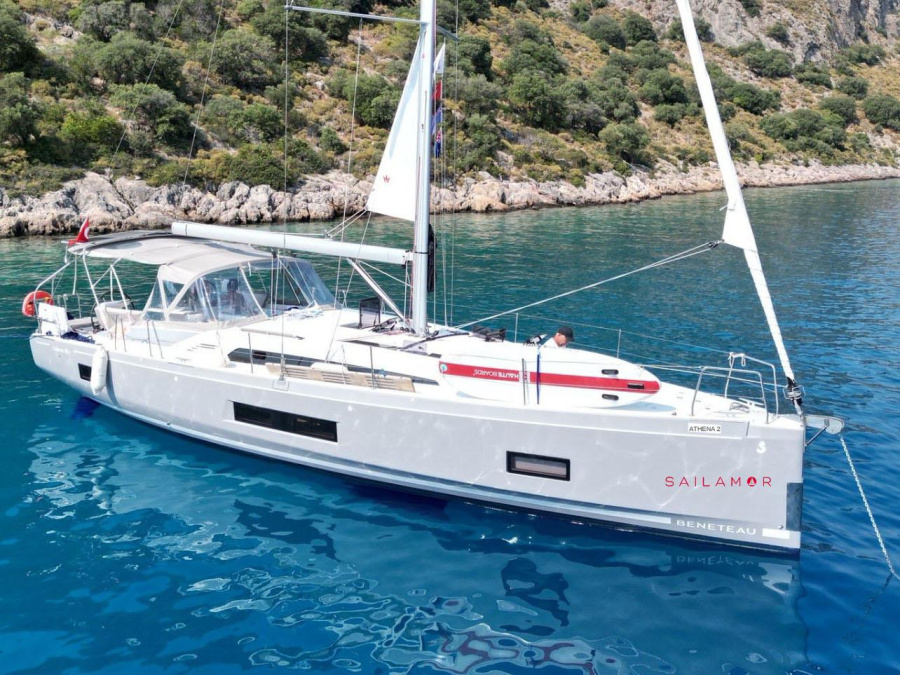 Photo #1 - Oceanis 46.1 (Athena 2) in Göcek Mucev Marina - 23142