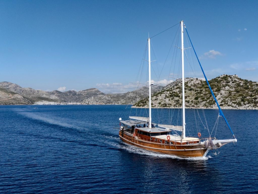 Photo #1 - Gulet Prenses Alize (Prenses Alize) in Yacht Marina - 61331