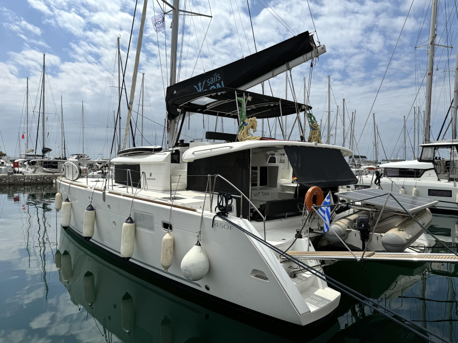 Photo #1 - Lagoon 450F (Escapade) in Alimos Marina - 8598