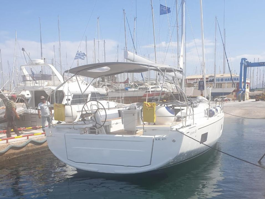 Photo #1 - Oceanis 46.1 (Enjoyablue) en Mytikas Port - 62202