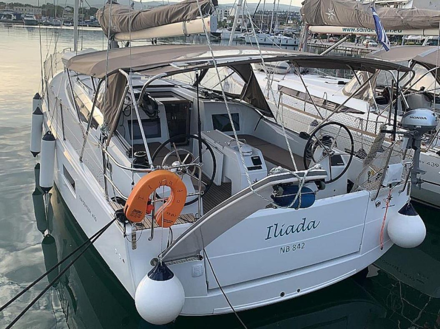 Photo #1 - Sun Odyssey 410 (Iliada) in Mytikas Port - 62203
