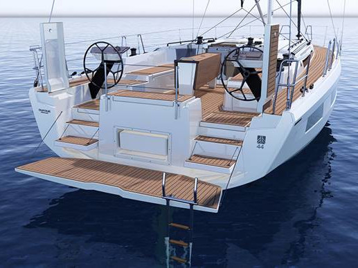 Photo #1 - Dufour 44 (Faidra) in Main Port - 62017