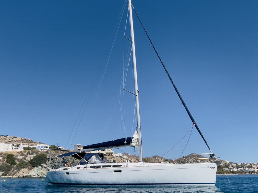 Photo #1 - Sun Odyssey 49 (Azul) in port - 62026