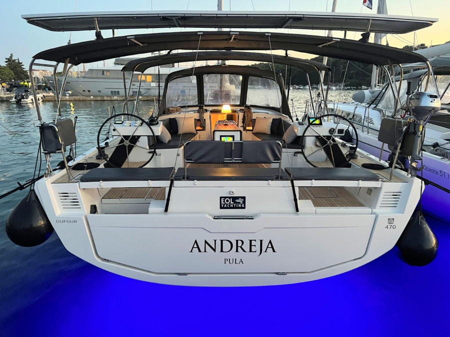 Photo #1 - Dufour 470 Grand Large (Andreja) in Tehnomont Marina Veruda - 17960