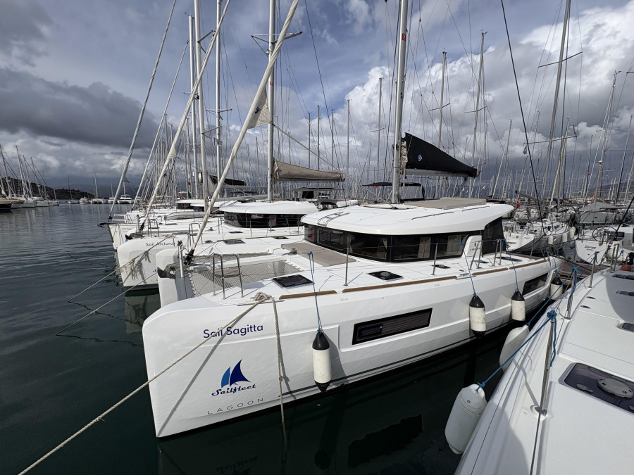 Photo #1 - Lagoon 40 (Sail Sagitta) in Ece Marina - 19483