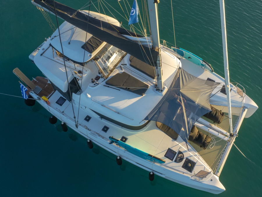 Photo #1 - Lagoon 51 (LUXURY Equipped, SKIPPERED only) (AEGEUS (A/C, Gen, W.Maker, Teak cockpit, underwater lights)) in Marina Zeas - 17890