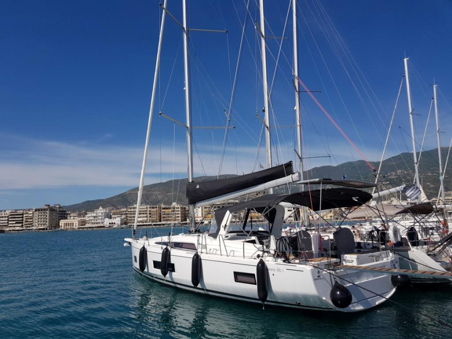 Photo #1 - Oceanis 46.1 (Anemos) in Port of - 24661