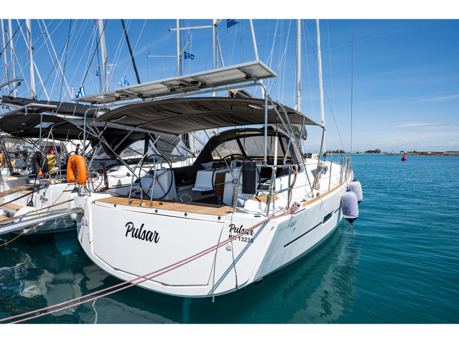 Photo #1 - Dufour 460 Grand Large (Pulsar) in Port of Lefkas - 24219