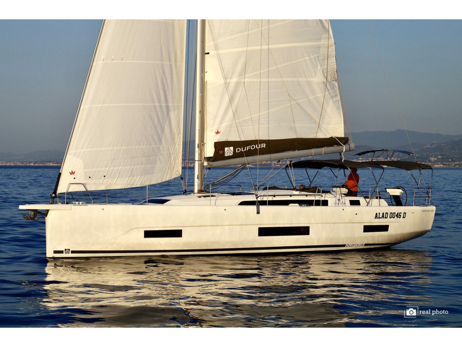 Photo #1 - Dufour 470 (Perla - Water maker, Solar Panel) in Marina - 25368