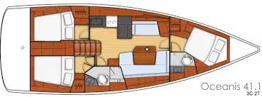 OCEANIS 41.1 (3 CAB) (OSCAR I)  - 1
