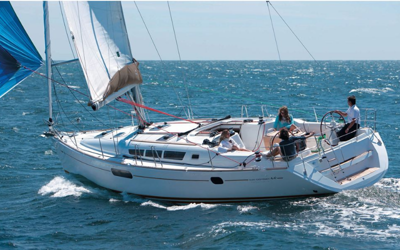 Photo #6 - SUN ODYSSEY 44I (TEWA) en Port du Crouesty - 26155