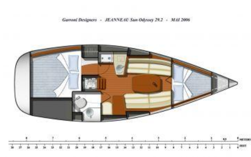 Photo #5 - SUN ODYSSEY 29.2 DL (CABECHE) en Port du Crouesty - 26241