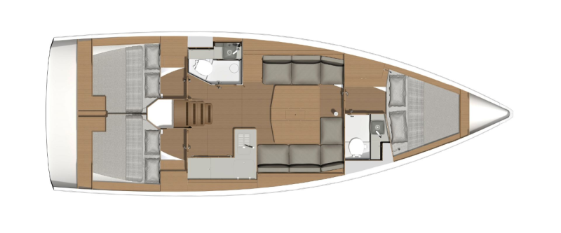 Photo #562 - DUFOUR 390 GRAND LARGE (Extasie II) en Port du Crouesty - 26576