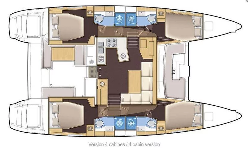 LAGOON 450 F (Macarel)  - 9