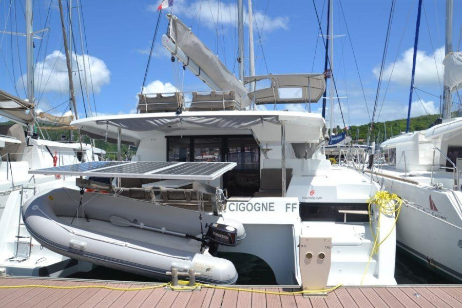 Photo #1 - Fountaine Pajot Saona 47 Quintet - 5 + 1 cab. (CIGOGNE) in Martinique - 28247