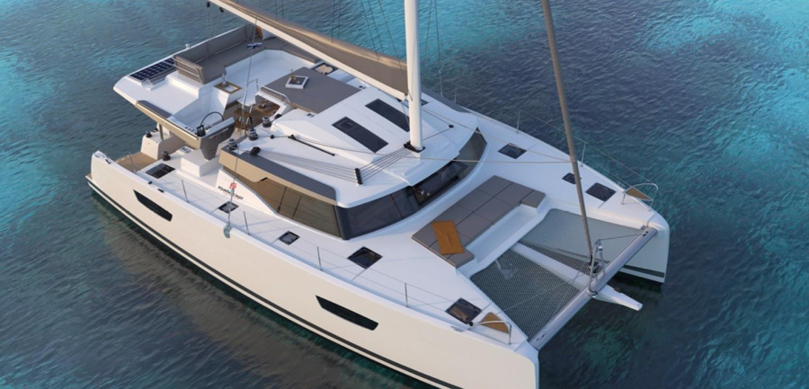Photo #1 - Fountaine Pajot Elba 45 - 4 + 2 cab. (EVE) en de Mallorca, Marina Naviera Balear - 29182