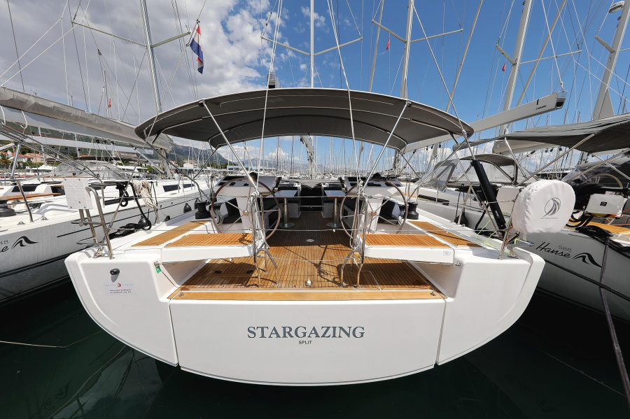 Photo #1 - Hanse 548 - 5 + 1 cab. (Stargazing) in D-Marin Dalmacija Marina - 29642