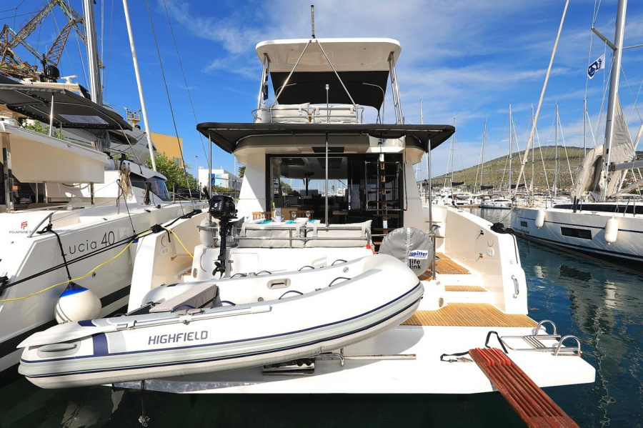 Photo #1 - Fountaine Pajot MY 37 (Marlie) in Marina (ex.SCT) - 29667