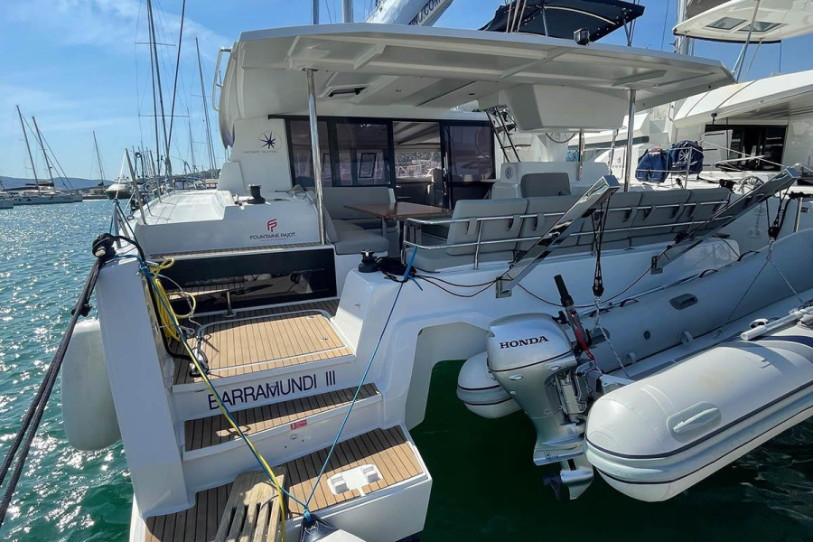 Photo #1 - Fountaine Pajot Astrea 42 - 4 + 2 cab. (Barramundi III) in Yachtclub Seget (Marina Baotić) - 29853