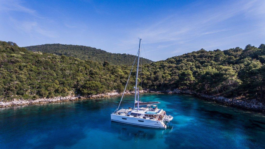 Photo #1 - Fountaine Pajot Saba 50 - 6 + 1 cab. (Princess Aphrodite) in Marina (ex.SCT) - 29931