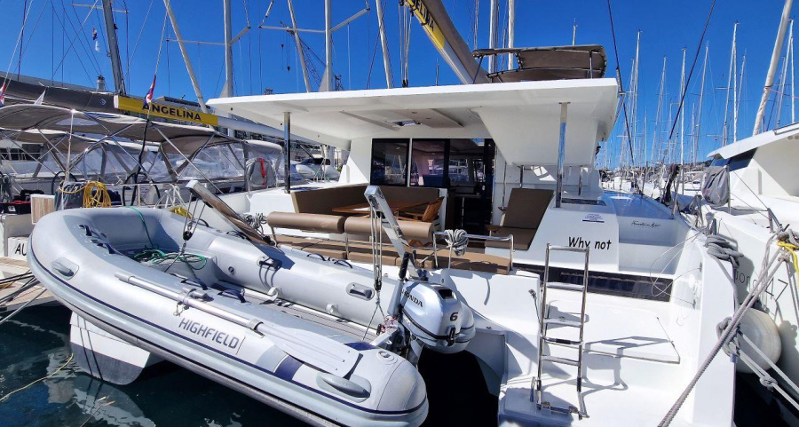 Photo #1 - Fountaine Pajot Lucia 40 - 4 cab. (Why Not) in Marina (ex.SCT) - 30047
