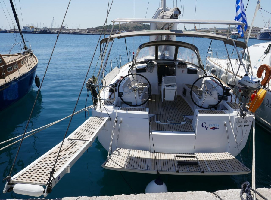 Photo #1 - Sun Odyssey 449 (Airbender) in main port - 30602