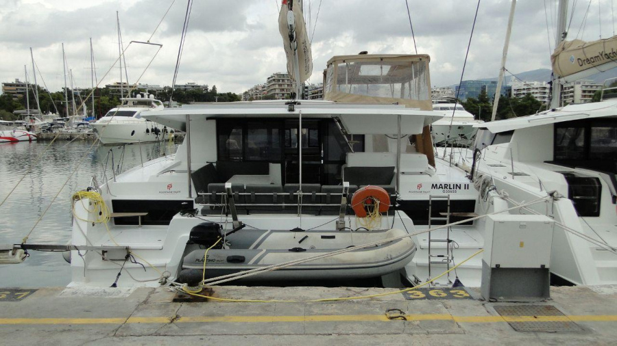 Photo #1 - Fountaine Pajot Astrea 42 - 4 + 2 cab. (MARLIN II) in Athens, Alimos marina - 31005