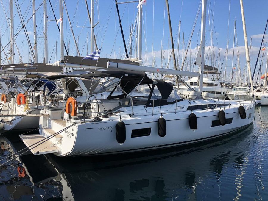 Photo #1 - Oceanis 51.1 - 5 + 1 cab. (Salt Water) in Athens, Alimos marina - 31934