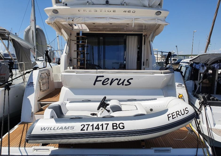 Photo #1 - Prestige 460 Fly (Ferus) in Marina Kornati - 31996
