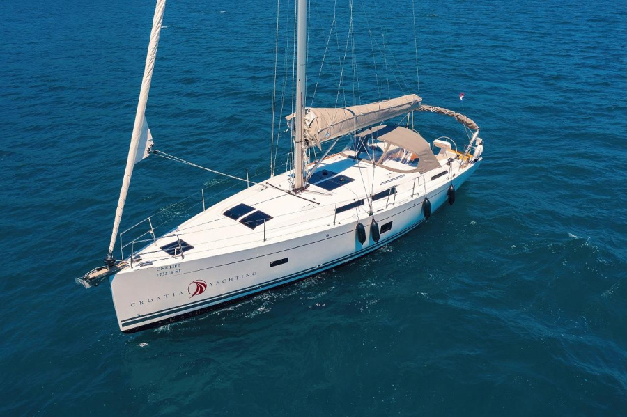 Photo #1 - Hanse 458 - 3 cab. (One Life) in Yachtclub Seget (Marina Baotić) - 32097