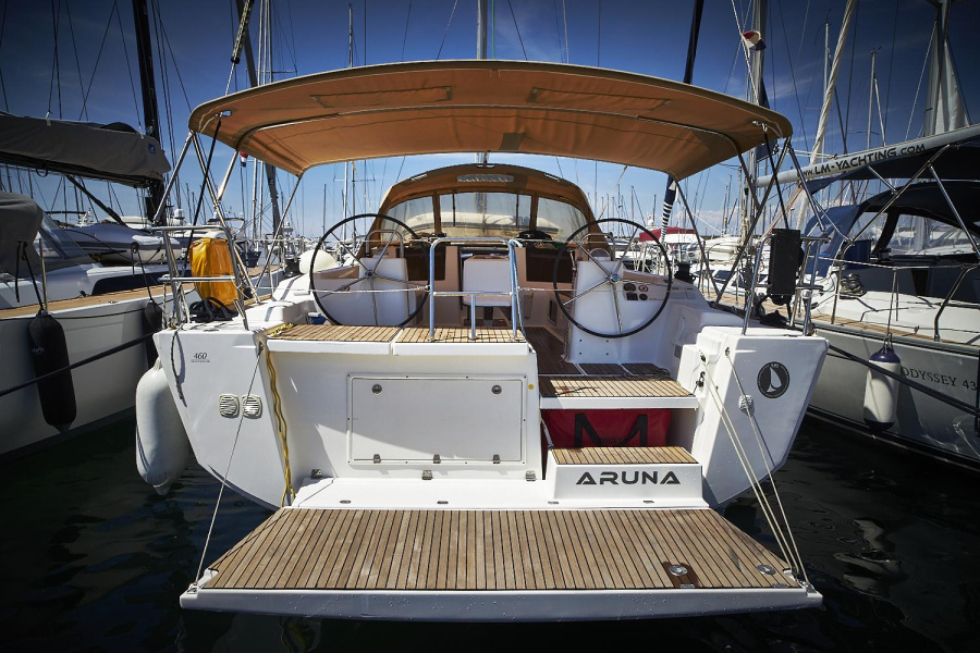 Photo #1 - Dufour 460 GL (Aruna) in Marina Kornati - 32519