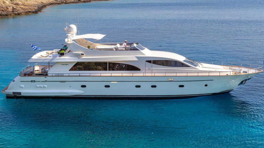 Photo #1 - Falcon 86 (Estia Poseidon) en Athens, Agios Kosmas marina - 33798
