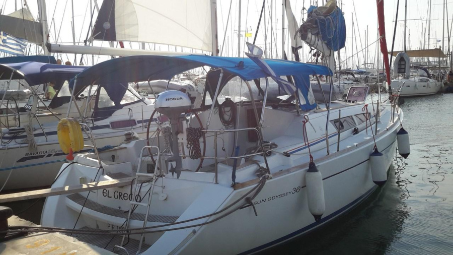 Photo #1 - Sun Odyssey 36i (El Greco) en Athens, Alimos marina - 33914