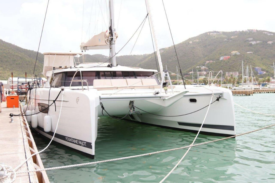 Photo #1 - Fountaine Pajot Astrea 42 - 4 + 1 cab. (Idle Time) in BVI, Tortola, Ritter House Marina - 34042