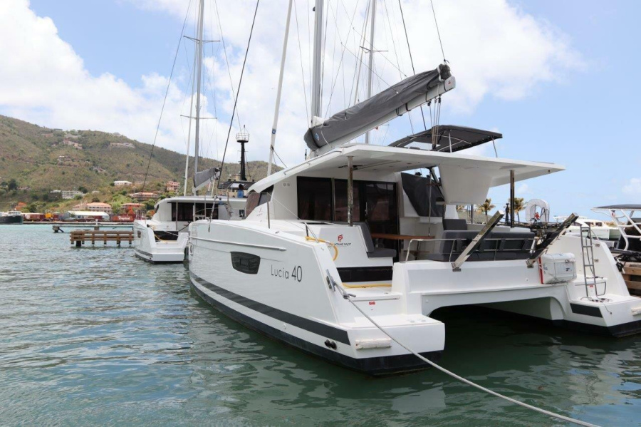 Photo #1 - Fountaine Pajot Lucia 40 - 4 cab. (Wish You Were Here) in BVI, Tortola, Ritter House Marina - 34043