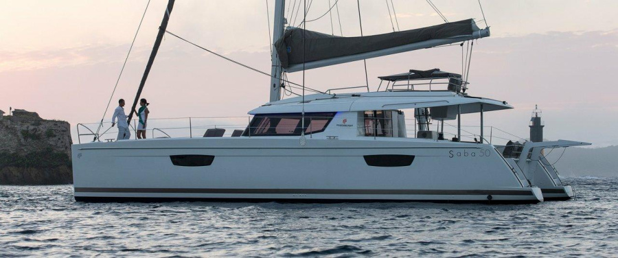Photo #1 - Fountaine Pajot Saba 50 - 5 + 2 cab. (Soleil Rae) en BVI, Tortola, Ritter House Marina - 34046