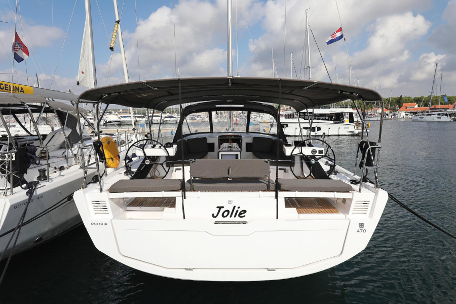 Photo #1 - Dufour 470 - 3 cab. (Jolie) in Marina Šangulin - 34232