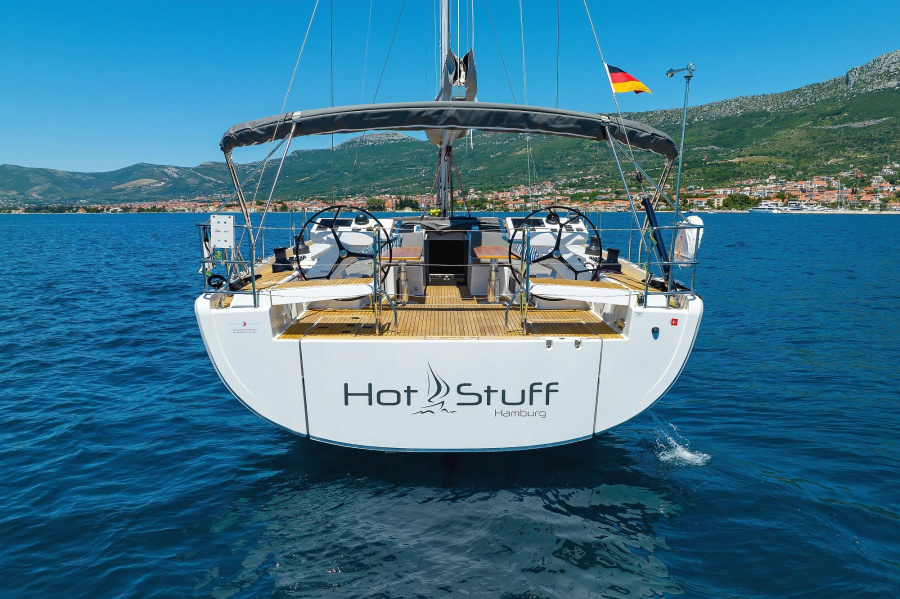 Photo #1 - Hanse 588 - 5 + 1 cab. (Hot Stuff) in Marina - 34260