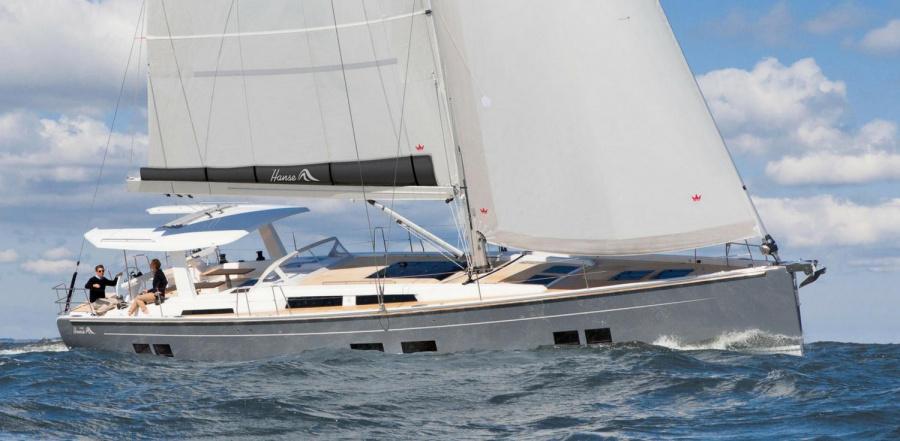Photo #1 - Hanse 588 - 4 + 1 cab. (Mischief 2.0) in D-Marin Dalmacija Marina - 34262