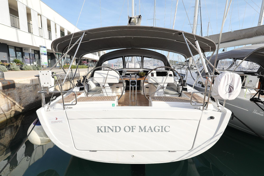 Photo #1 - Hanse 458 (Kind of magic) in Yachtclub Seget (Marina Baotić) - 34273