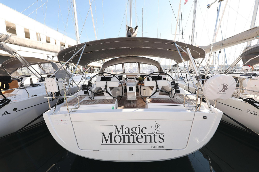 Photo #1 - Hanse 458 - 3 cab. (Magic Moments) in Yachtclub Seget (Marina Baotić) - 34274
