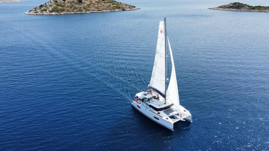 Photo #1 - Fountaine Pajot Elba 45 - 5 cab. (La Grange) in Marina (ex. Tankerkomerc) - 34293