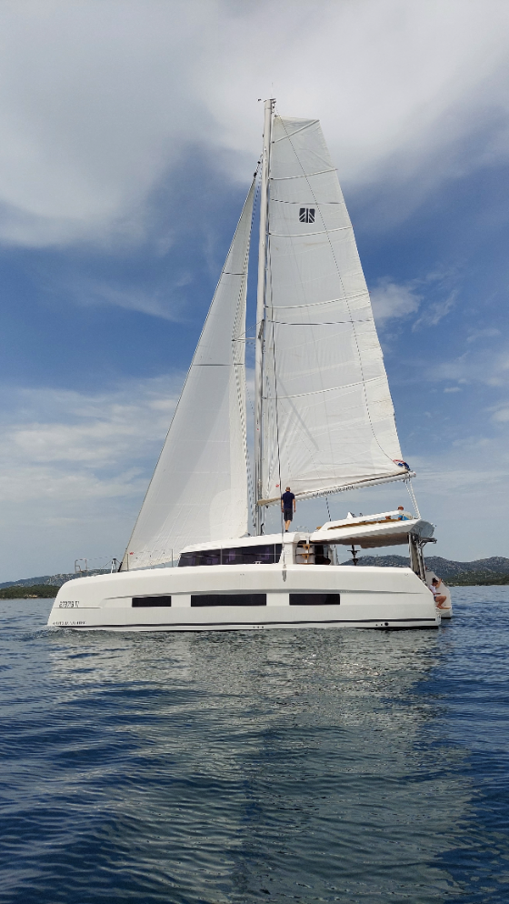 Photo #1 - Dufour 48 Catamaran - 5 + 1 cab. (Nirvana) in Marina - 34523