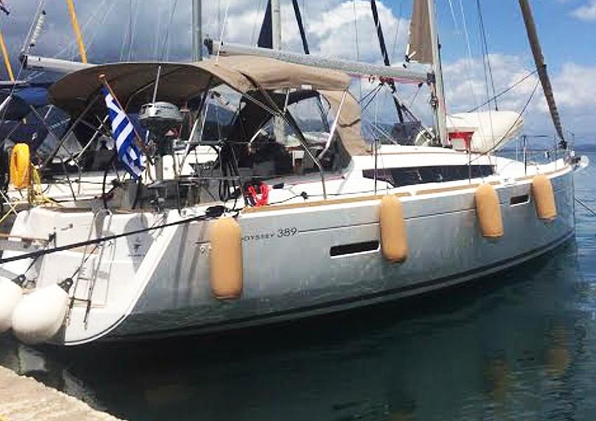 Photo #1 - Sun Odyssey 389 (Agios Georgios) en Corfu, Gouvia Marina - 34681