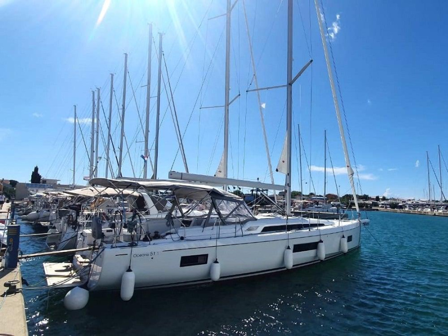 Photo #1 - Oceanis 51.1 - 5 + 1 cab. (Anna) in D-Marin Dalmacija Marina - 34785