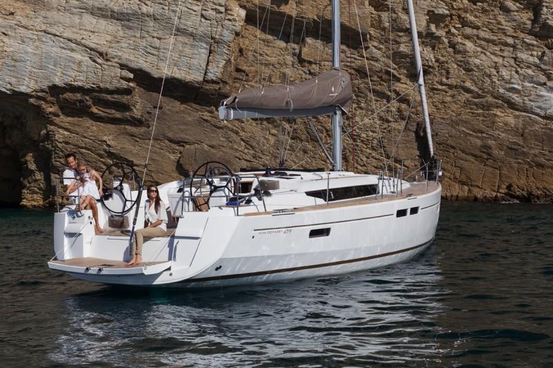 Photo #1 - Sun Odyssey 479 - 4 cab. (Alpha) in Piso Livadi Port - 34885