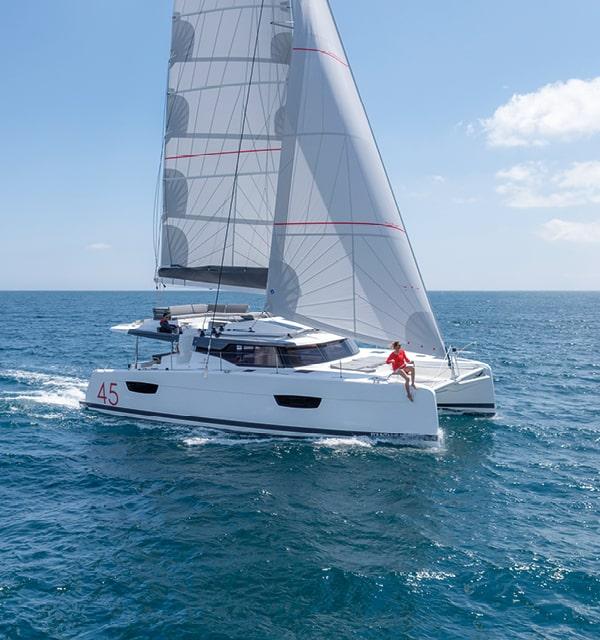 Photo #1 - Fountaine Pajot Elba 45 - 4 + 2 cab. (SKIPPYCAT) in Antigua, Marina - 35507